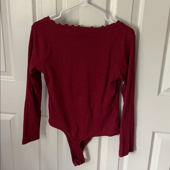 ASOS Ribbed Bodysuit + SH - Picture 2 of 6